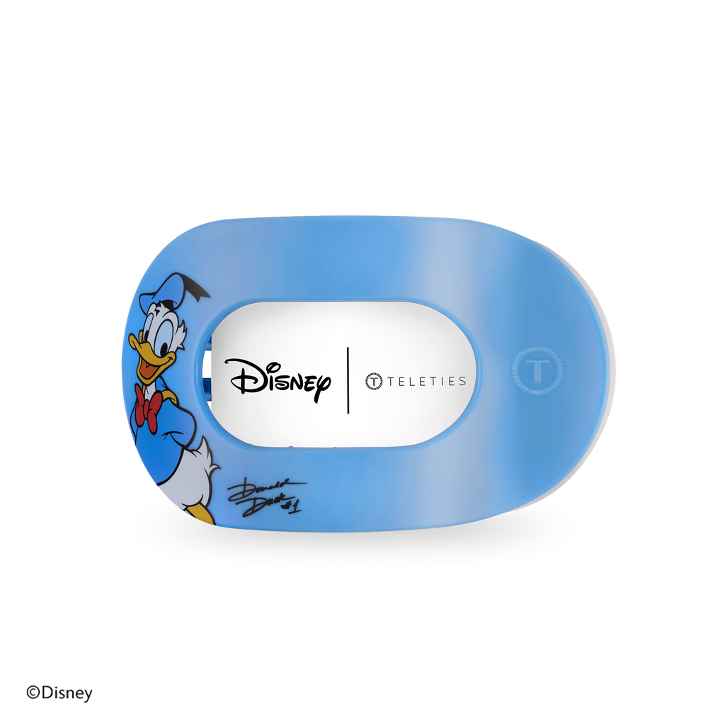 Flat Round Hair Clip | Medium | Donald Duck