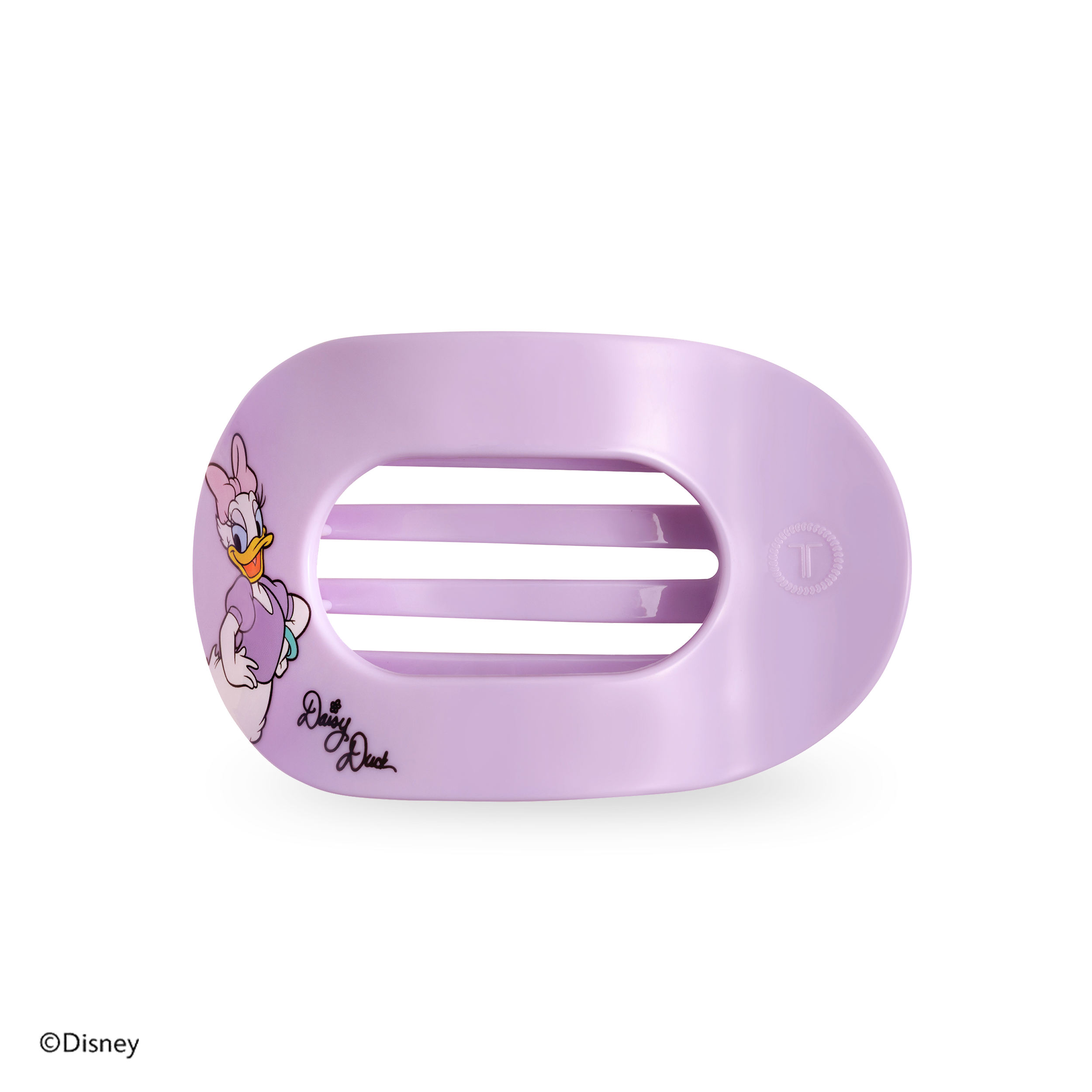 Flat Round Hair Clip | Medium | Daisy Duck