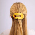 Flat Round Hair Clip | Medium | Pluto