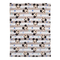 NoJo Disney Mickey Mouse Deluxe Reversible Baby Blanket
