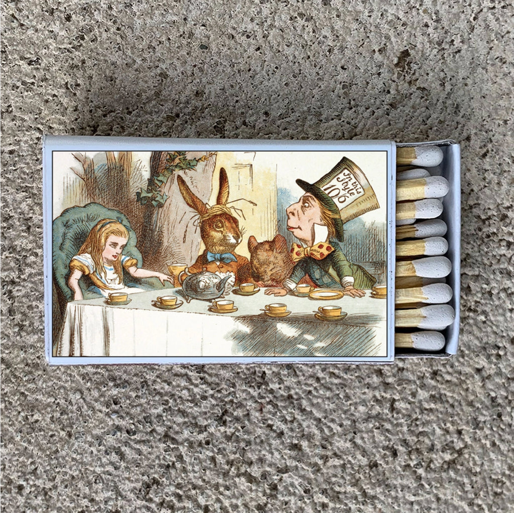 Alice in Wonderland Tea Party Matchbox