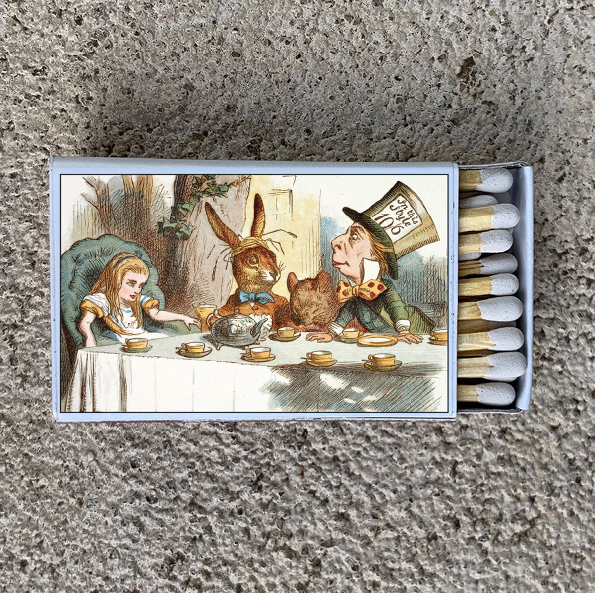 Alice in Wonderland Tea Party Matchbox