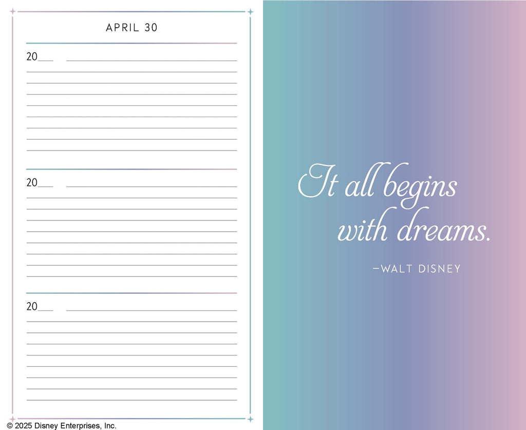 Disney One Wish A Day Book
