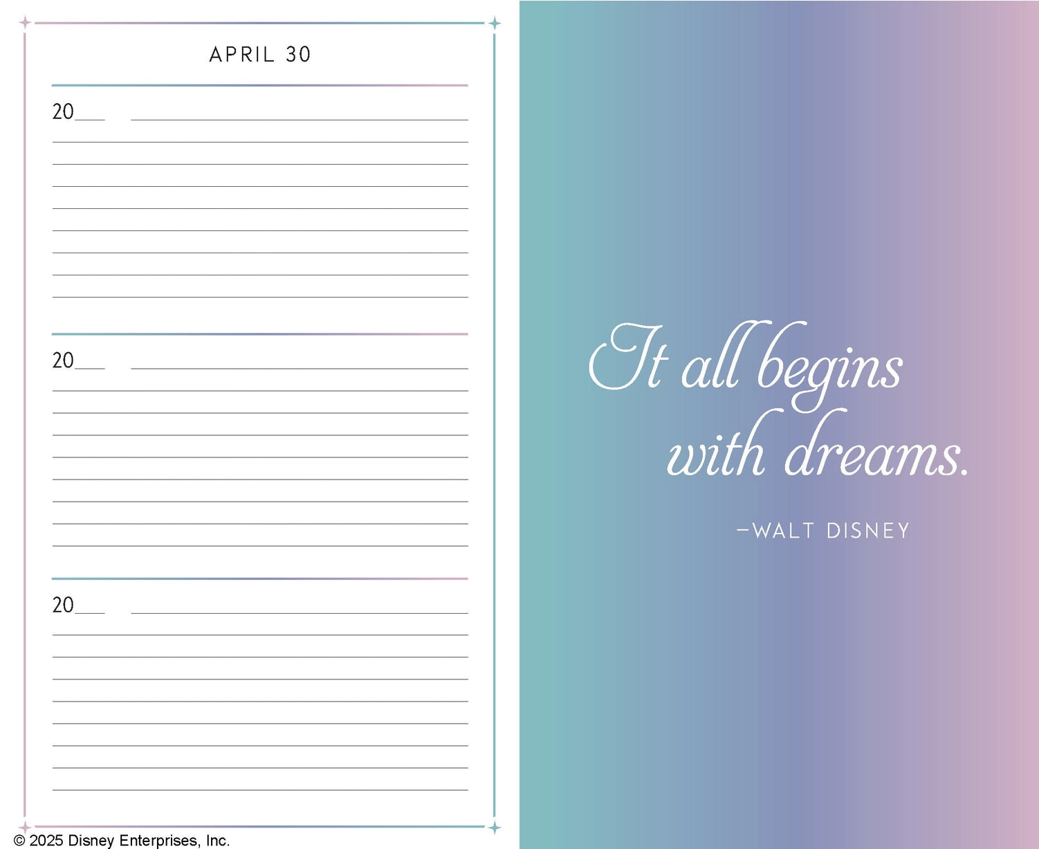 Disney One Wish A Day Book