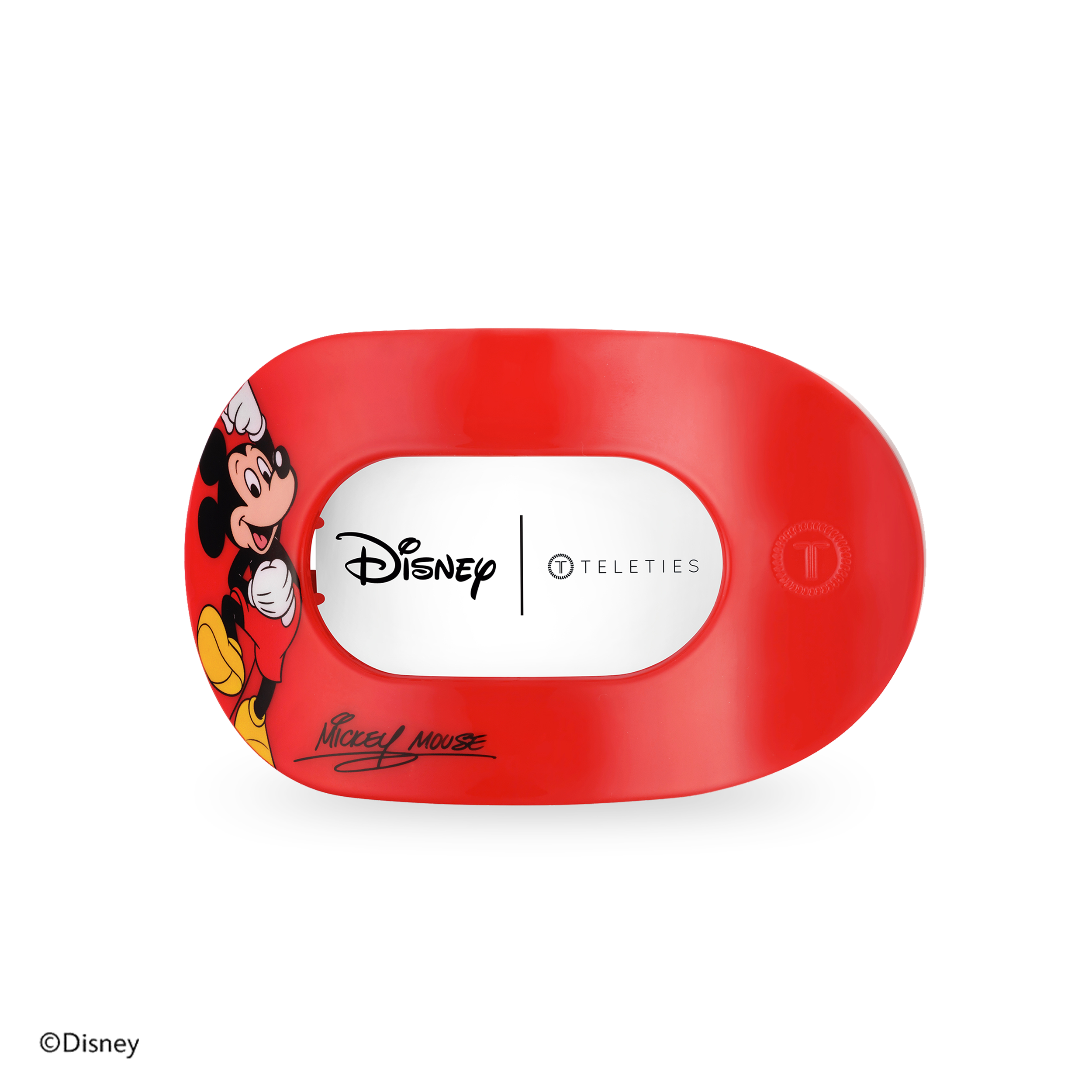 Flat Round Hair Clip | Medium | Mickey Mouse