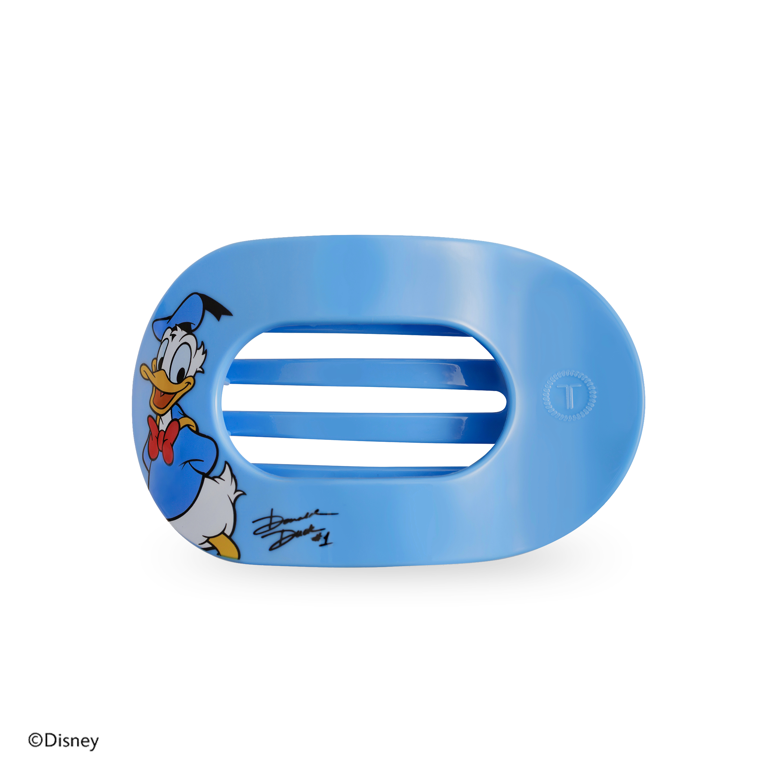 Flat Round Hair Clip | Medium | Donald Duck
