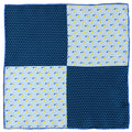 Disney Donald Duck Blue Pocket Square
