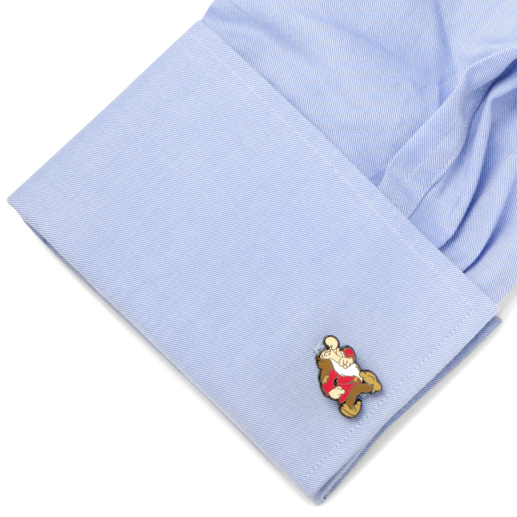 Disney Snow White Grumpy Dwarf Cufflinks