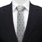 Disney Mickey and Friends Gray Men's Tie