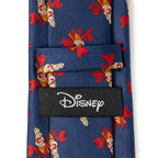 Disney The Little Mermaid Sebastian Hidden Message Blue Men's Tie