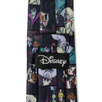 Disney Villains Dark Pattern Men's Tie
