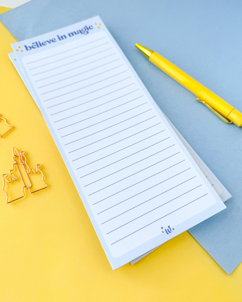 Believe In Magic List Notepad