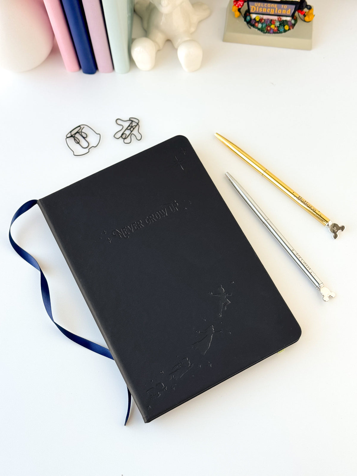 Off To Neverland Embossed Notebook