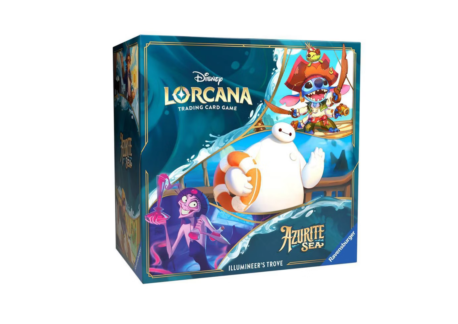 Disney Lorcana Trading Card Game: Azurite Sea Illumineer's Trove