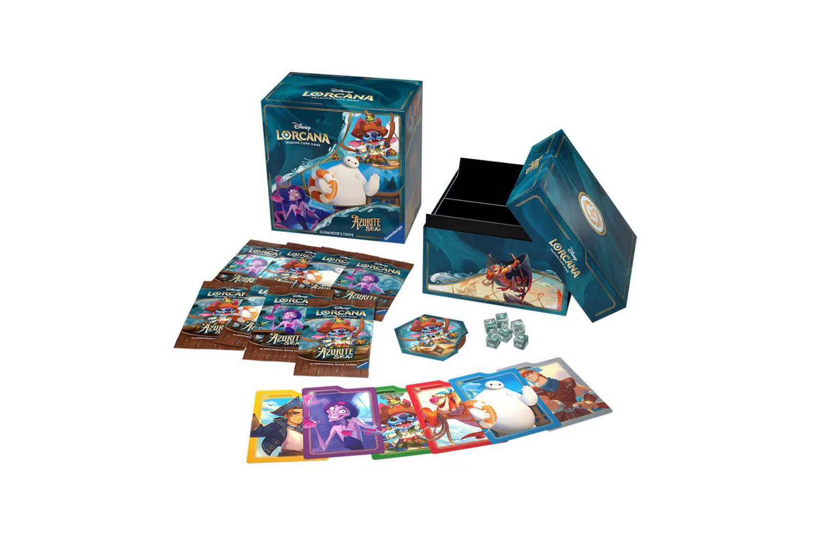 Disney Lorcana Trading Card Game: Azurite Sea Illumineer's Trove