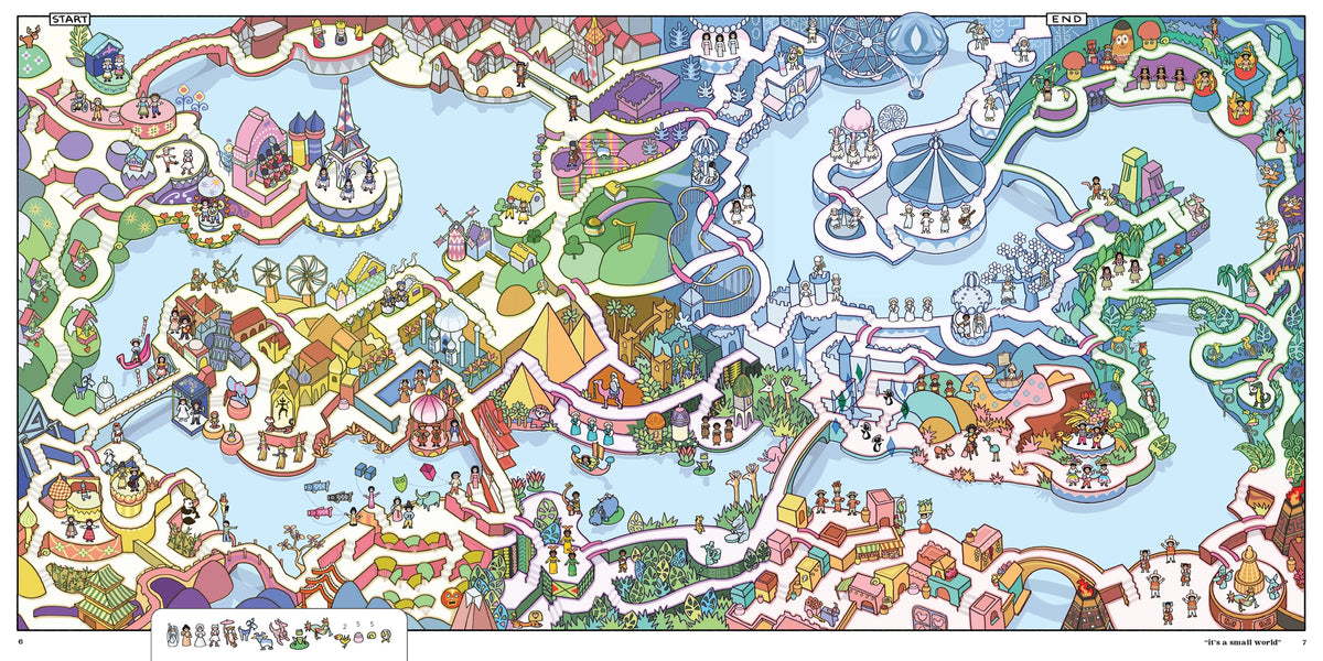Disney Parks Mazes Book