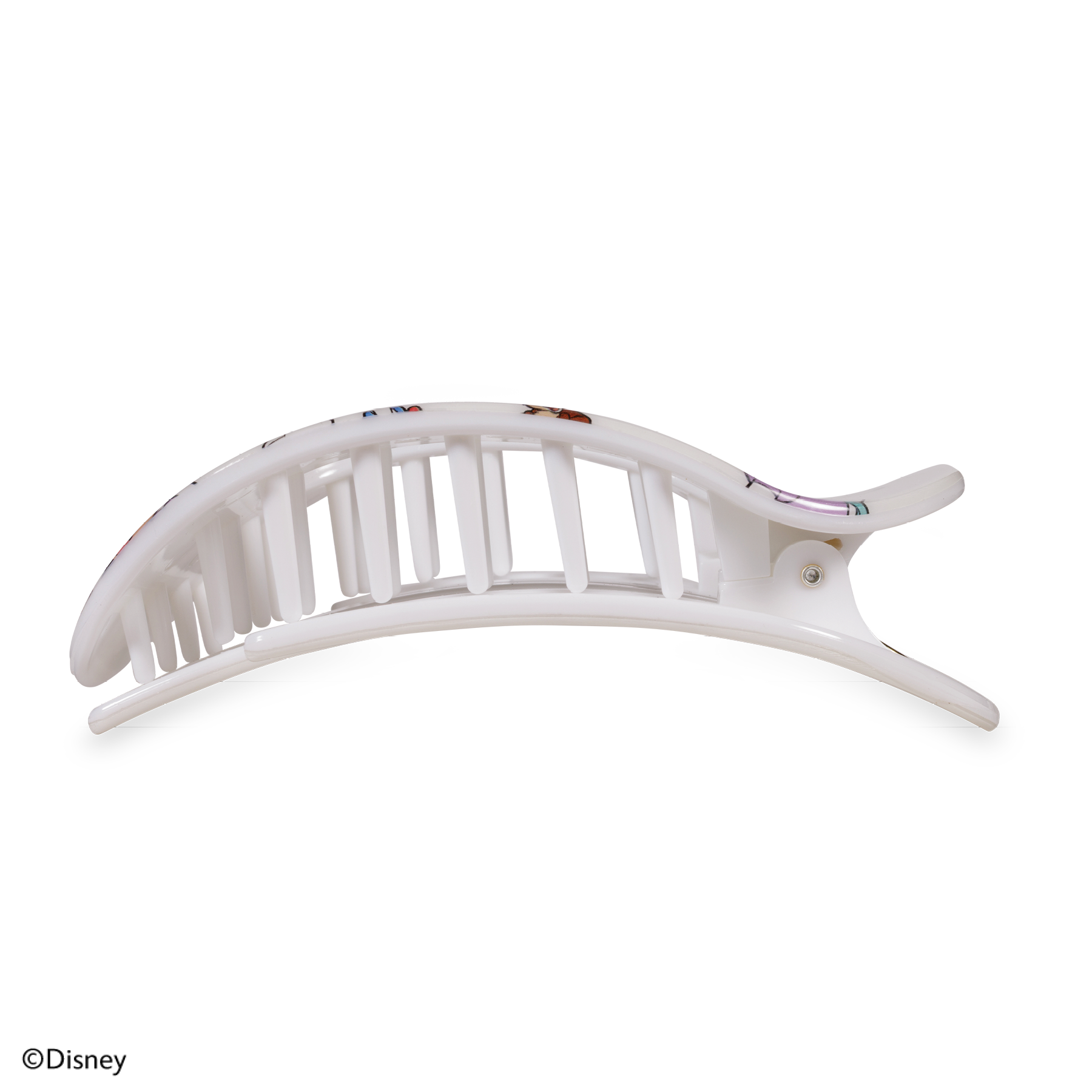 Flat Round Hair Clip | Large | Mickey and Friends