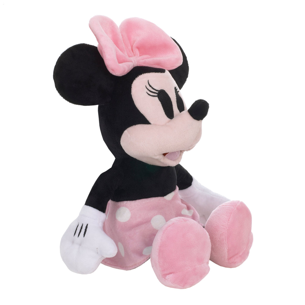 Minnie Mouse Black, White, and Pink Plush