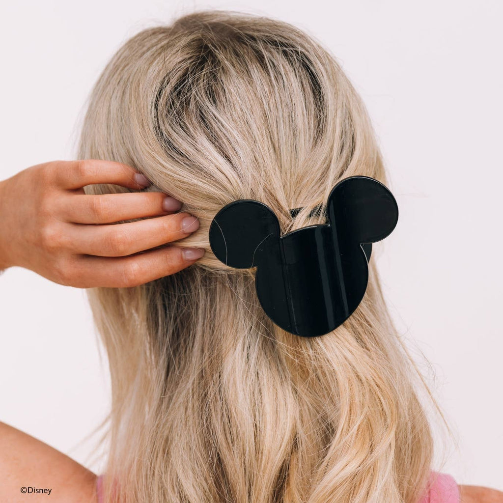 Disney: Mickey Mouse Shaped | Medium |  Flat Hair Clip
