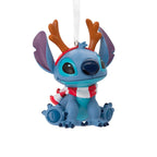 Disney Stitch Reindeer Christmas Ornament