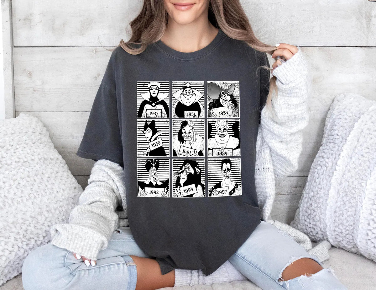 Vintage Villains Hallloween Shirt