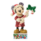 Mickey with Candy Cane Figurine – Disney Traditions