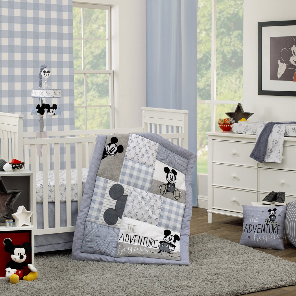 Mickey Mouse - Call Me Mickey Blue and White Stars Musical Mobile