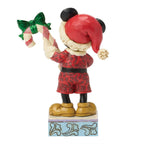 Mickey with Candy Cane Figurine – Disney Traditions